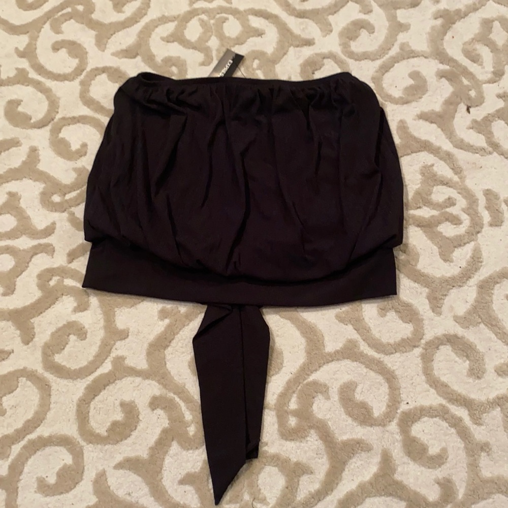 Tie back tube top
